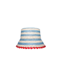 STRIPED SCALLOP HAT