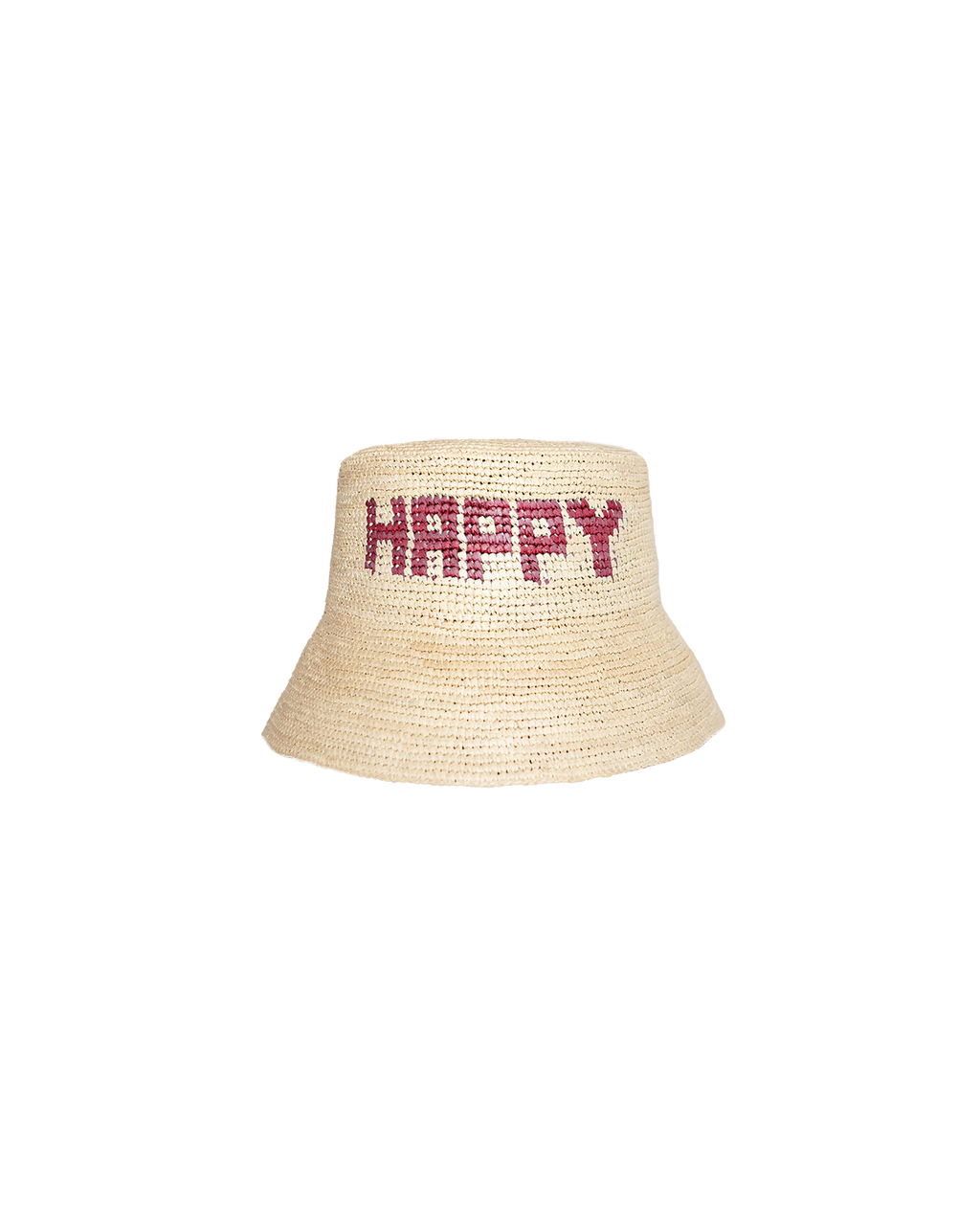 HAPPY HAT IN CHERRY POUR