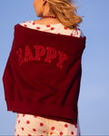 RASPBERRY HAPPY MOCKNECK