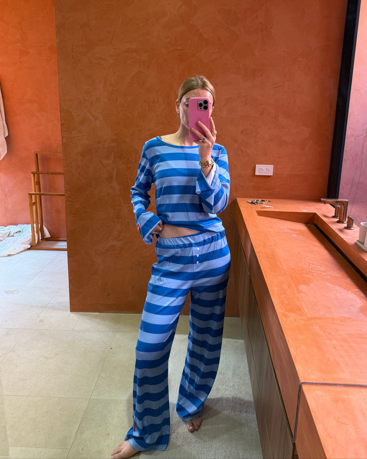 SUGAR COAST STRIPED PANT