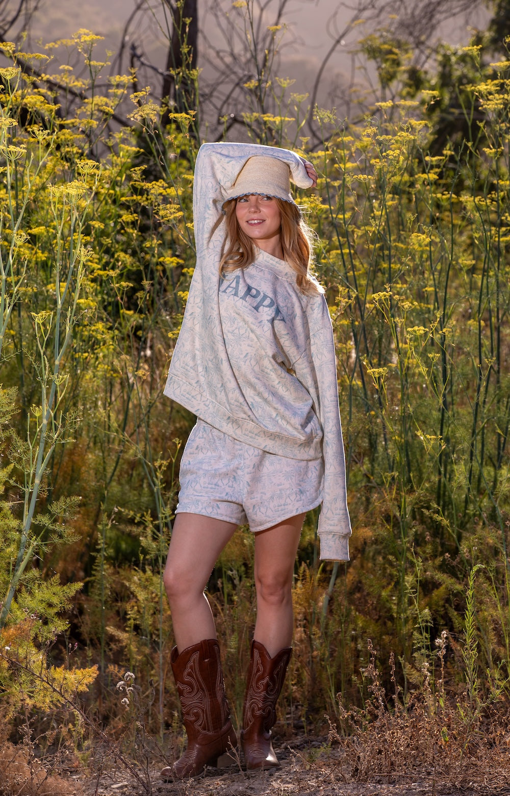 TOILE SWEATSHORTS