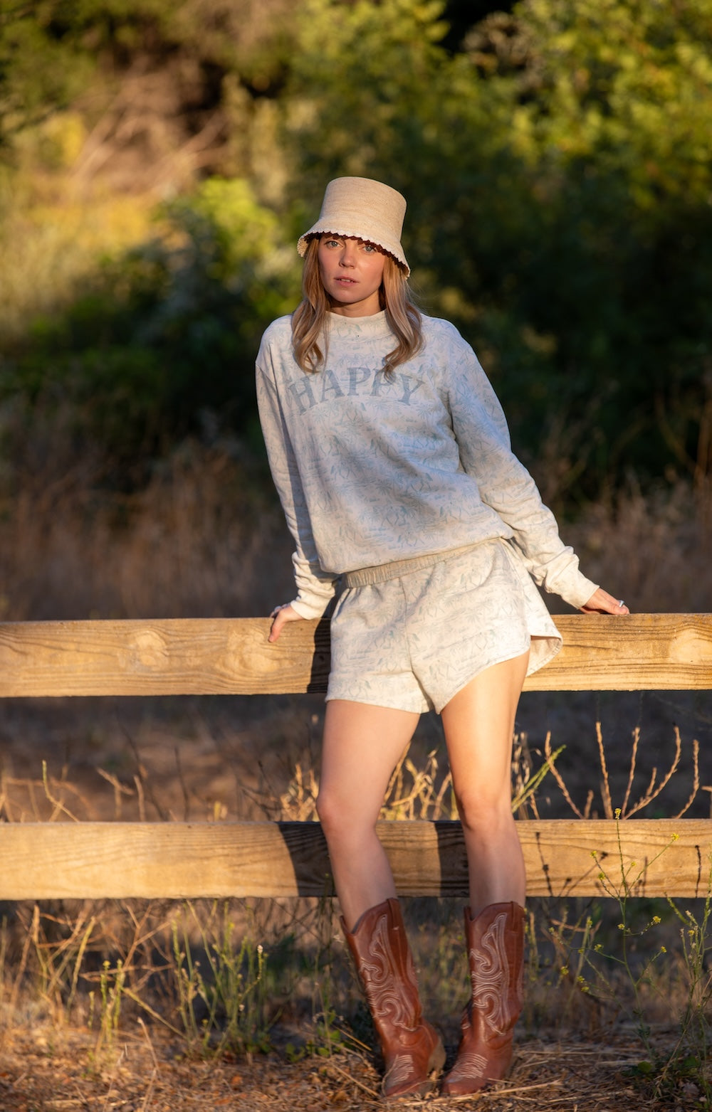 TOILE SWEATSHORTS