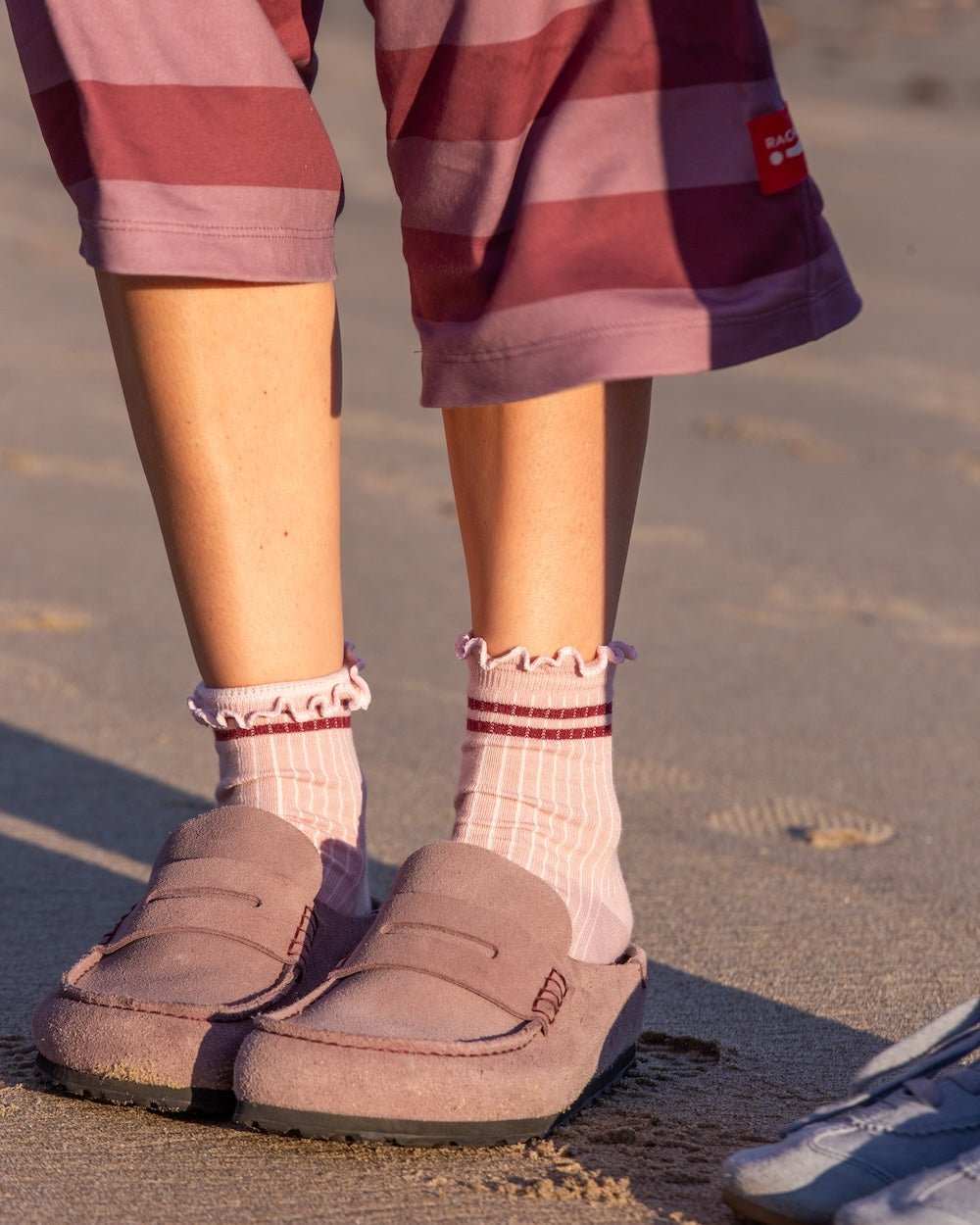 MULBERRY STRIPED SET